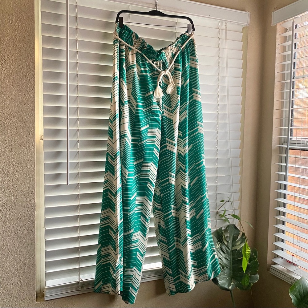 Boho wide leg pants